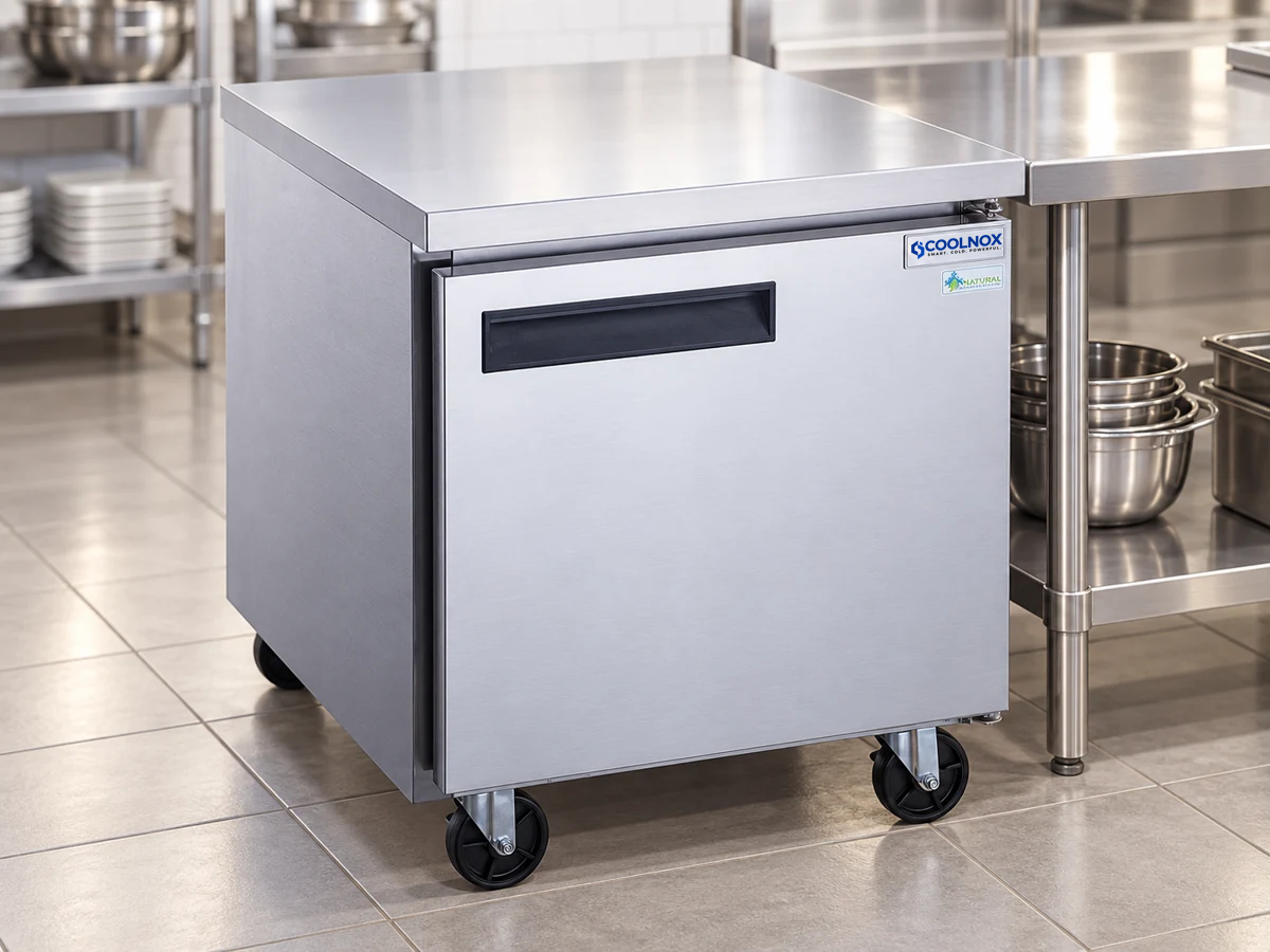 DUC29R model-based illustrative undercounter refrigerator setting