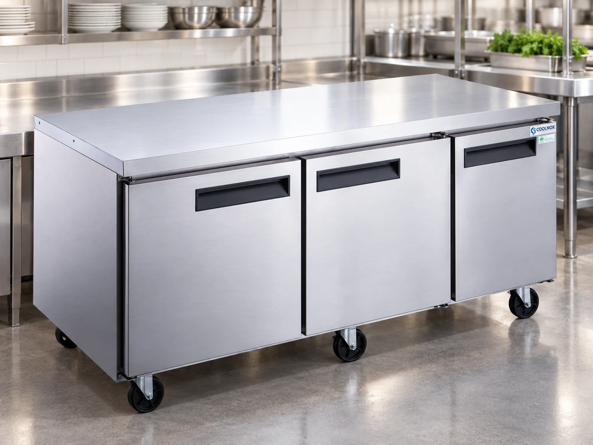 DUC72R model-based illustrative undercounter refrigerator setting