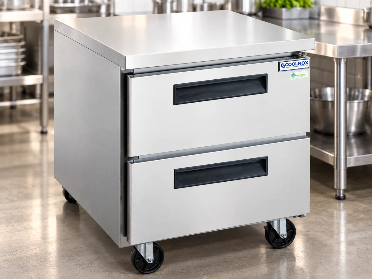 DUC29R-D2 model-based illustrative undercounter refrigerator setting