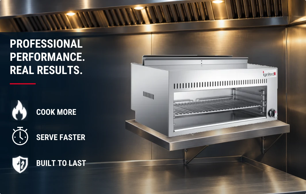 DCCM-36 original equipment in an illustrative professional kitchen