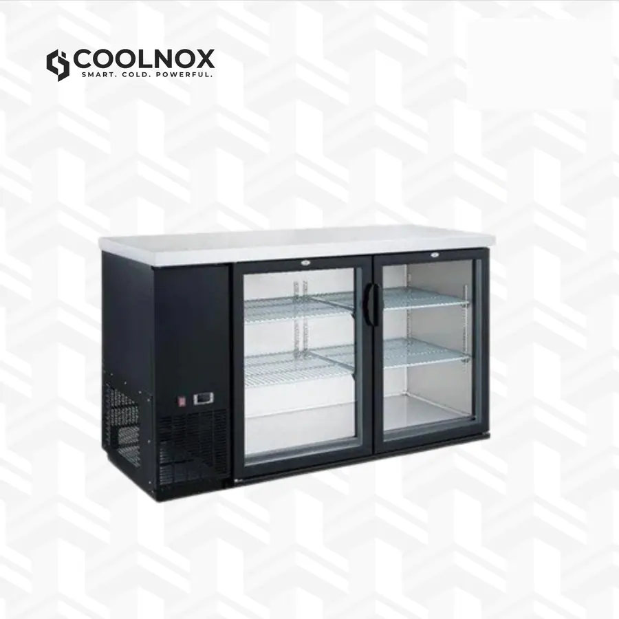 2-Door Bar and Beverage Cooler (Hinge Doors)