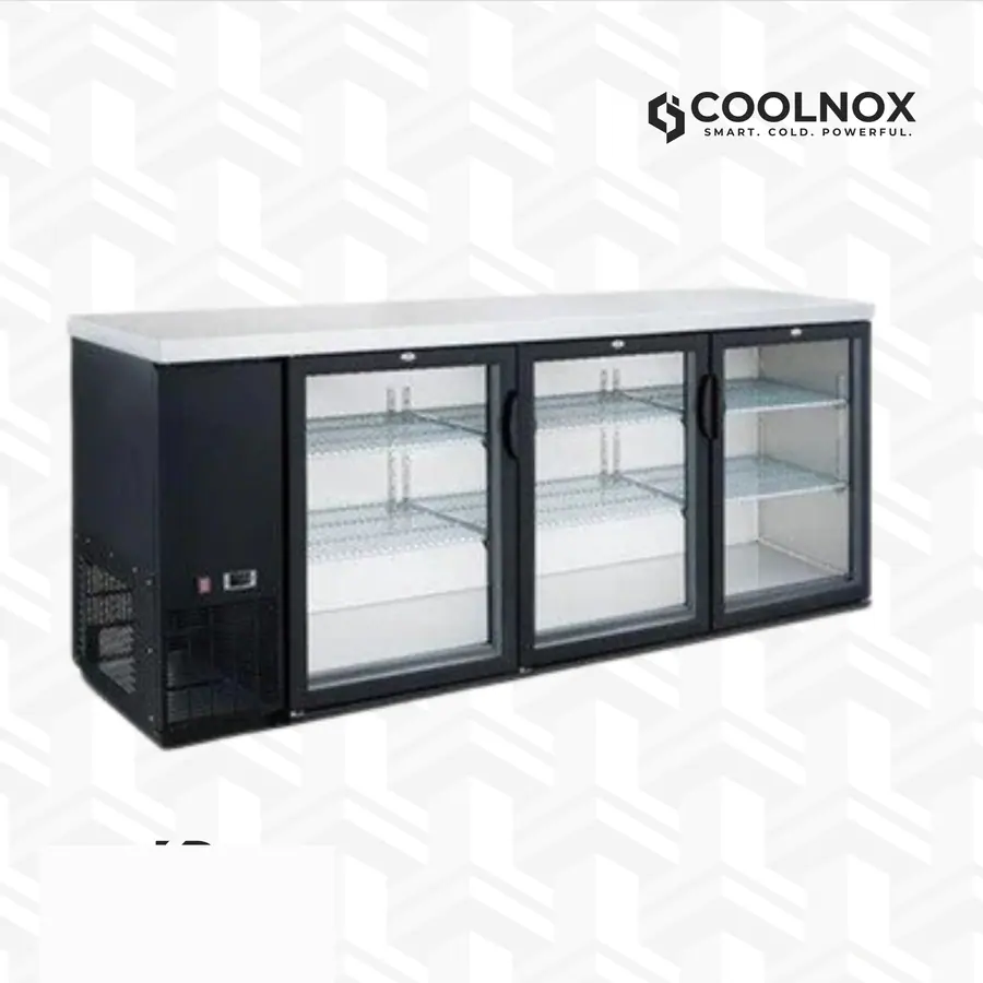 3 Door Bar and Beverage Cooler (Hinge Doors)