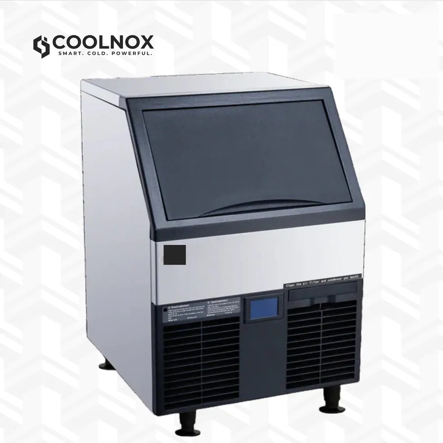 Commercial Ice Machine with 40 lb Storage Bin – 150 lb Daily Production