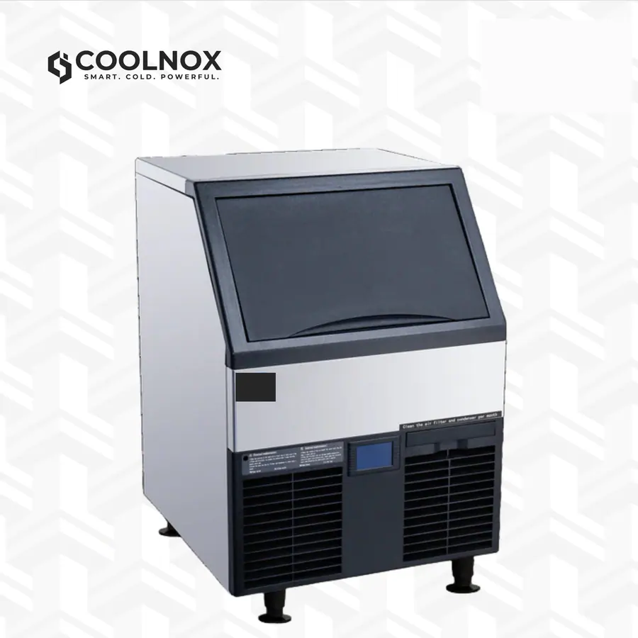 Commercial Ice Machine with 88 lb Storage Bin – 300 lb Daily Production