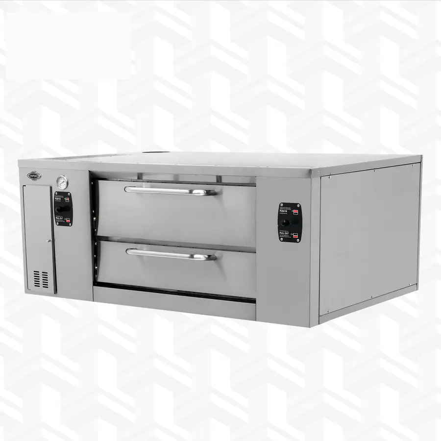 AMERICAN STYLE GAS PIZZA OVEN DOUBLE 48"