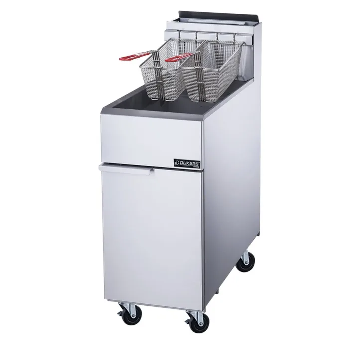 Liquid Propane Gas Fryer with 3 Tube Burners