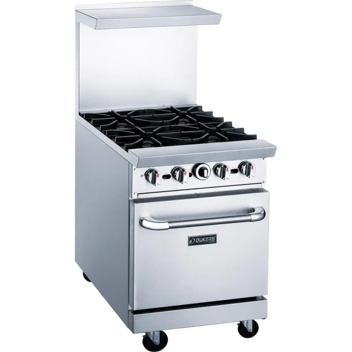 Gas Range with Four (4) Open Burners