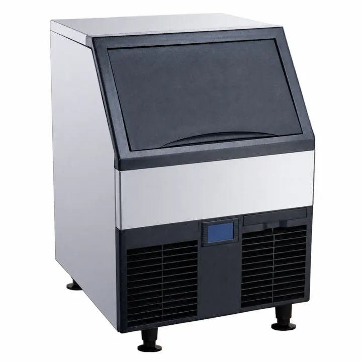 Commercial Ice Machine with 88 lb Storage Bin – 300 lb Daily Production