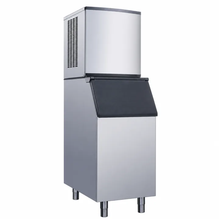 Commercial Ice Machine with 352 lb Storage Bin – 500 lb Daily Production